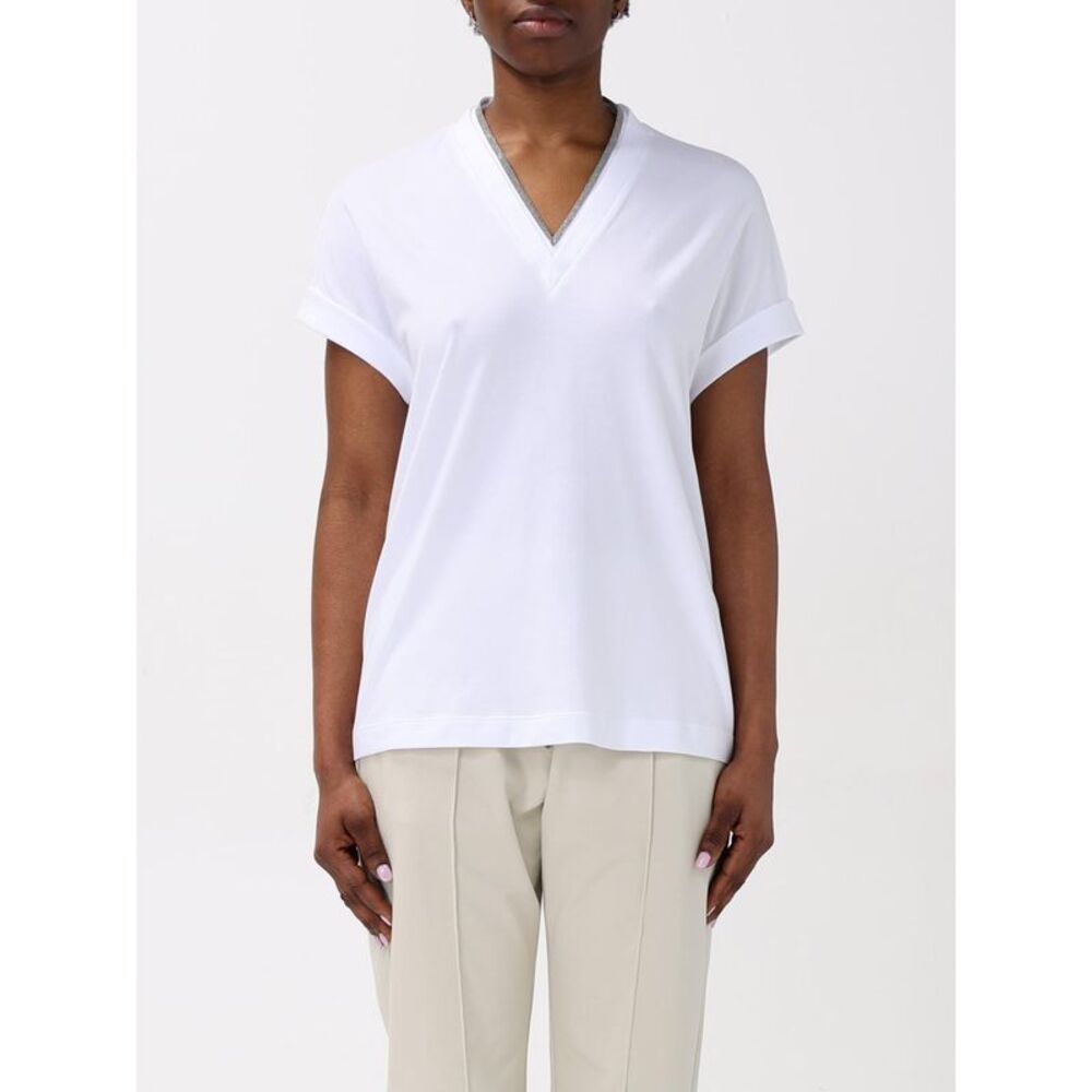 Brunello Cucinelli T-Shirt Woman White